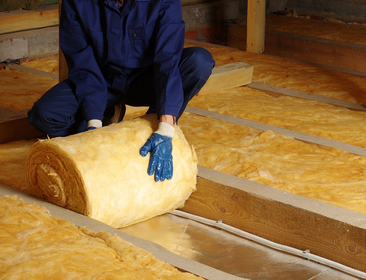 Attic insulation
